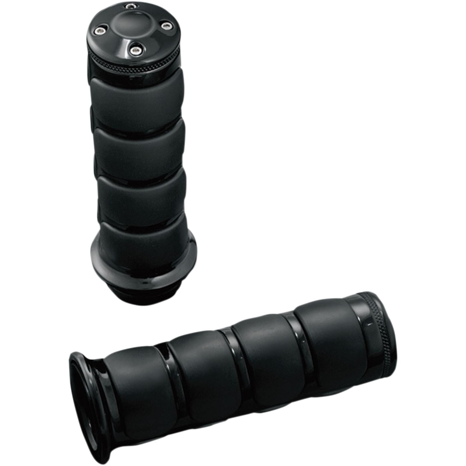 Kuryakyn Black ISO®-Grips for Metric Cruisers 6345_410859