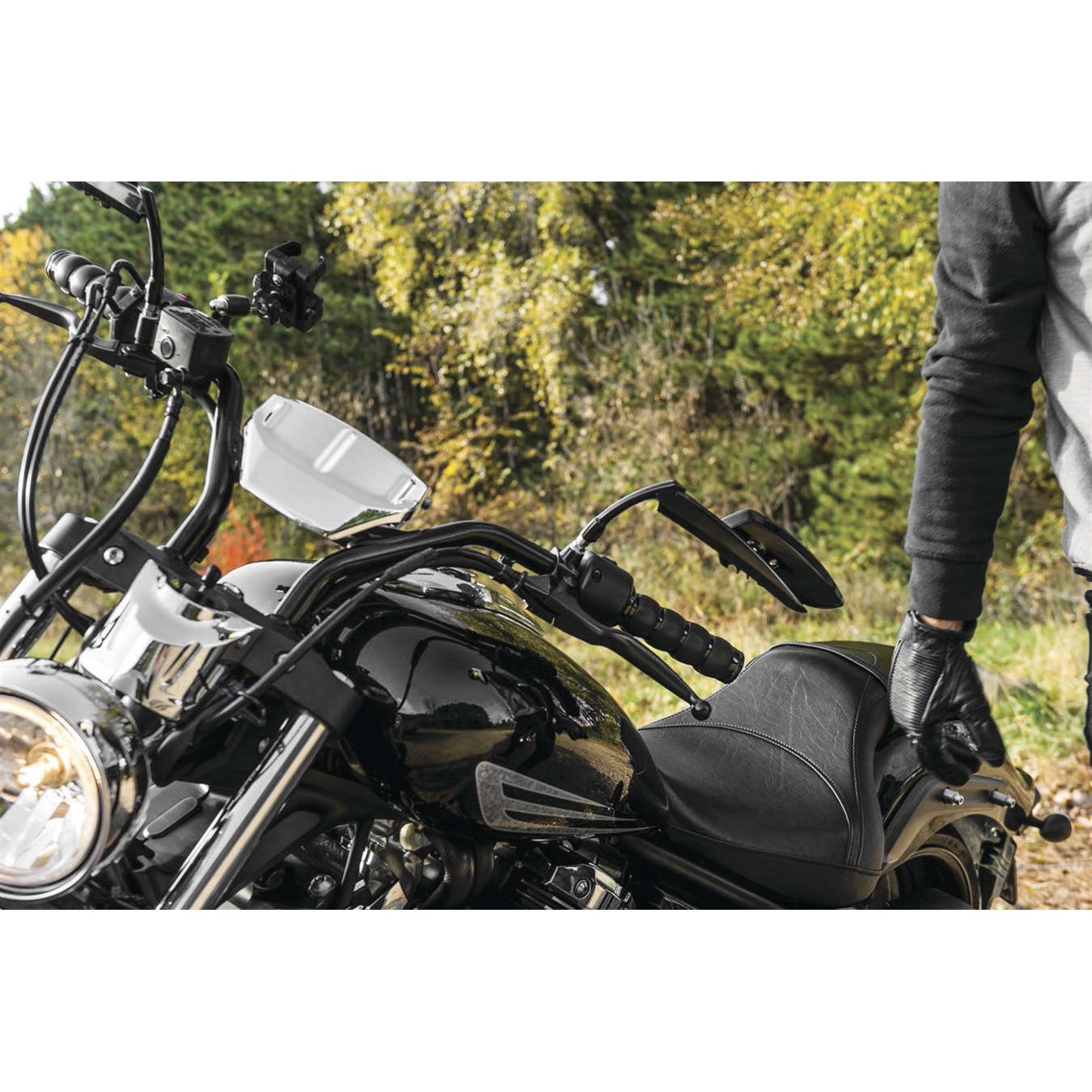 Kuryakyn Black ISO®-Grips for Metric Cruisers 6345_111479