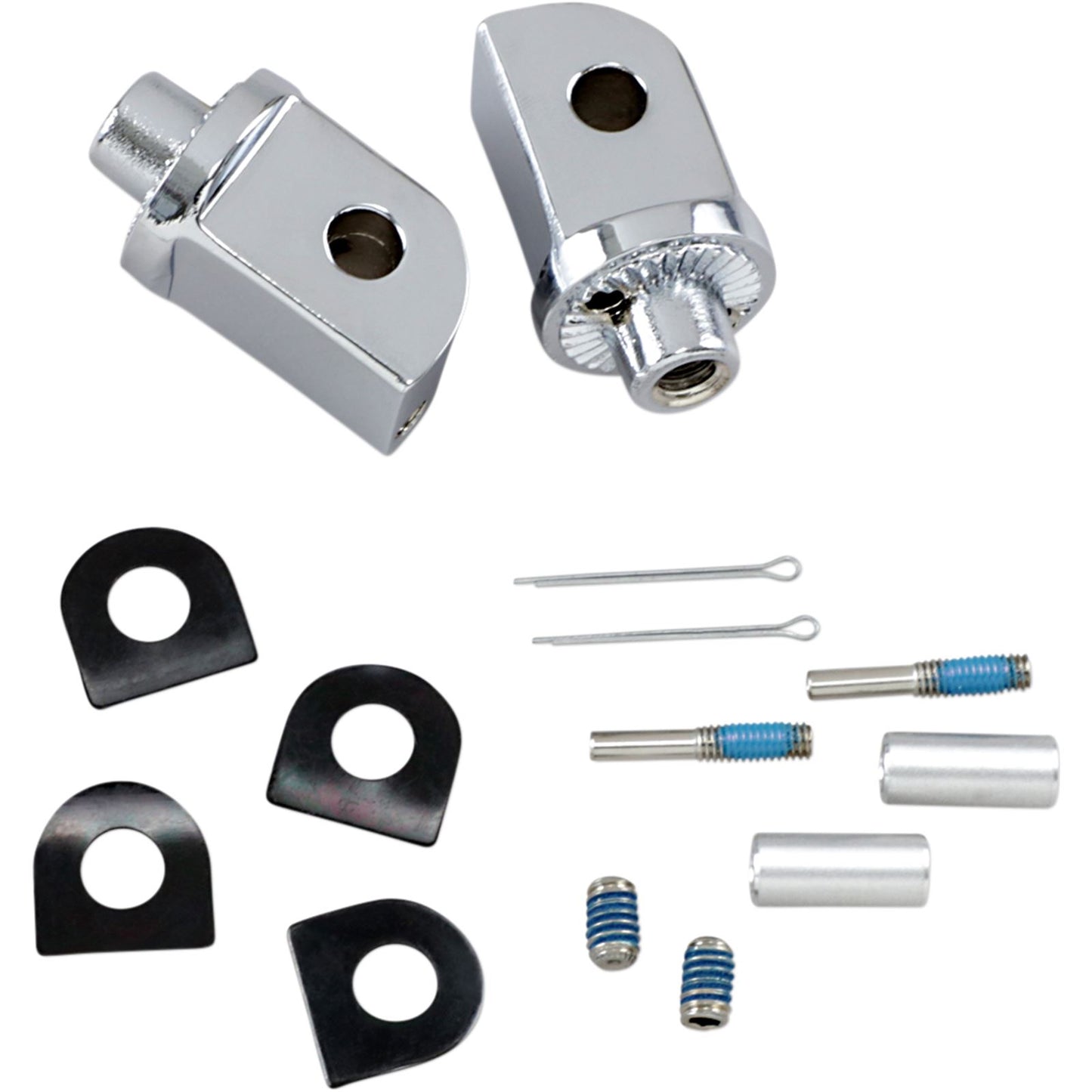 Kuryakyn Splined Peg Mount for Kawasaki - Rear - Chrome 8826_411936
