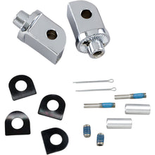 Kuryakyn Splined Peg Mount for Kawasaki - Rear - Chrome 8826_411936