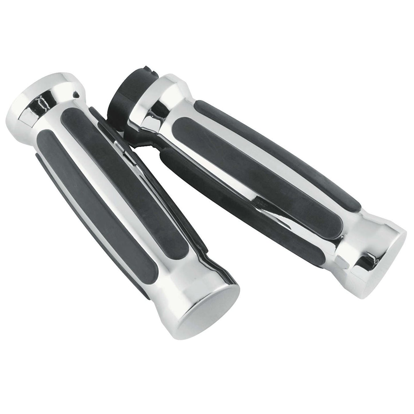 Biker's Choice Chrome Dual Throttle Grip - '74-99 HD Sensation 351114_111559