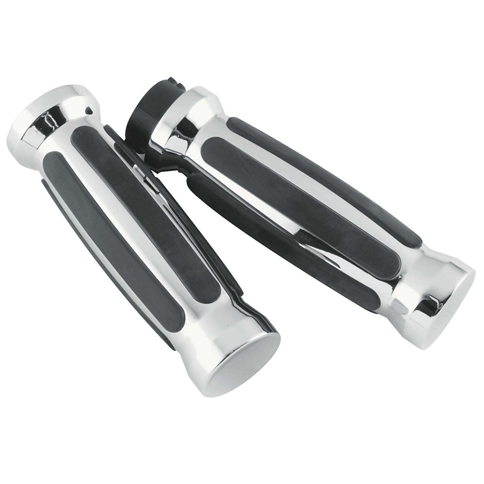 Biker's Choice Chrome Dual Throttle Grip - '74-99 HD Sensation 351114_111559