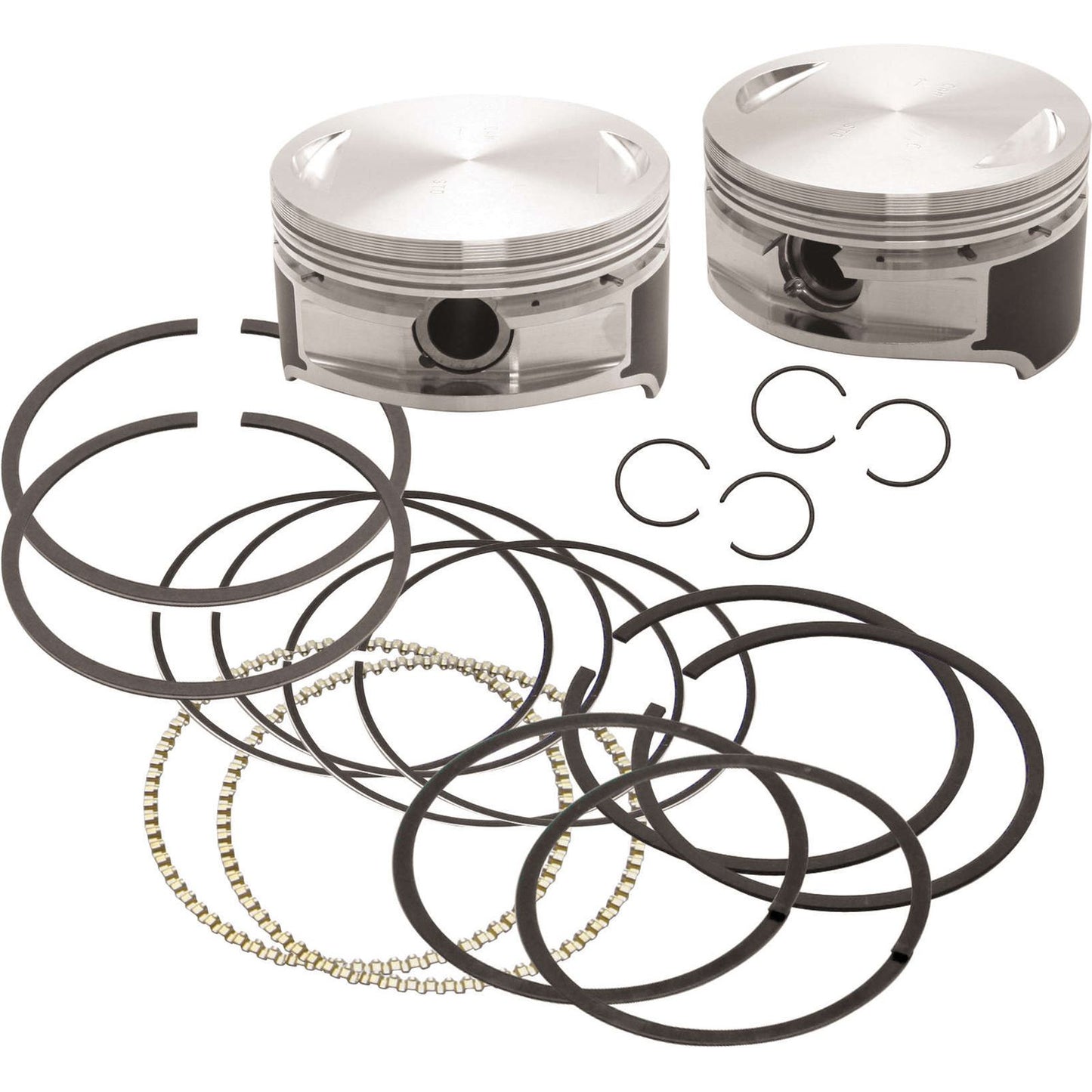 S&S Cycle Standard Pistons 92-1210_111593
