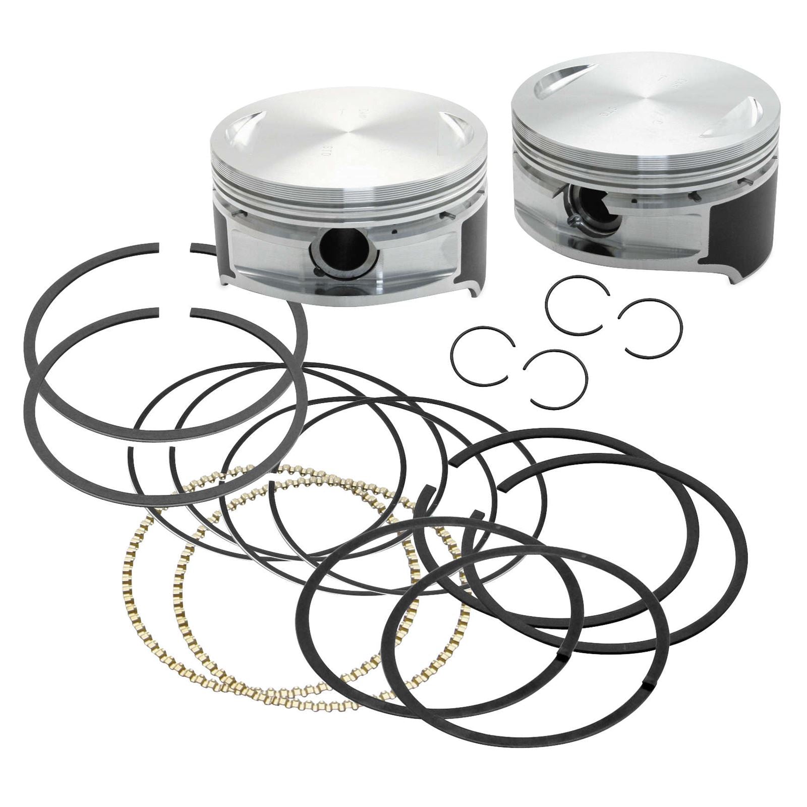 S&S Cycle Standard Pistons 92-1210_111594