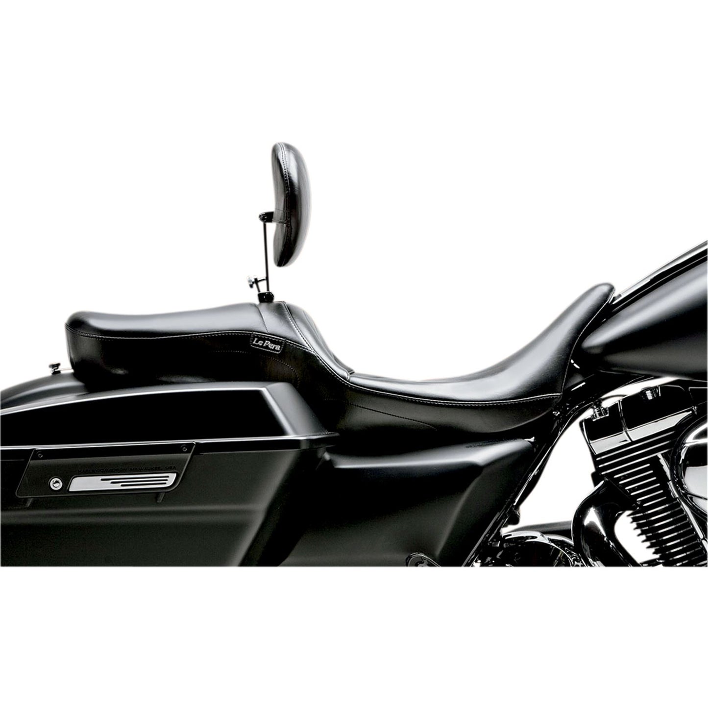 Le Pera Maverick Seat - Smooth - Backrest - FL '08-'19 LK-957BRS_417333