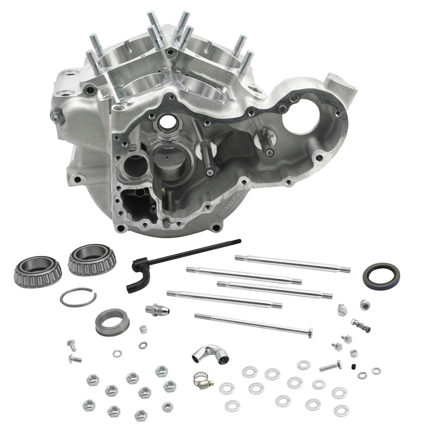 S&S Cycle Crankcase - Natural 31-0008_111785