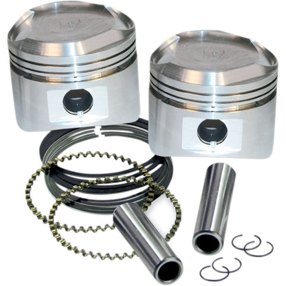 S&S Cycle Replacement Pistons with Rings 92-2027_469008
