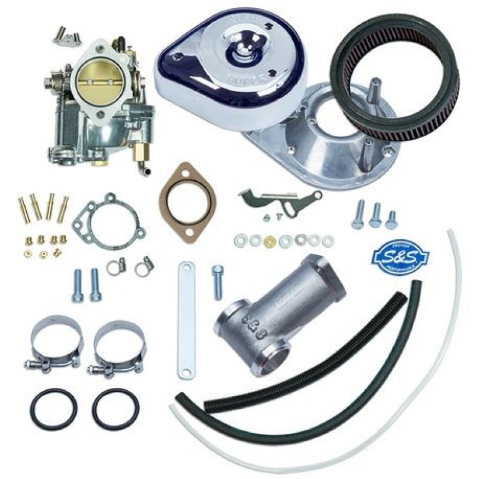 S&S Cycle Super E Carburetor Kit for '55-65 Panhead O-Ring 11-0401_1463493