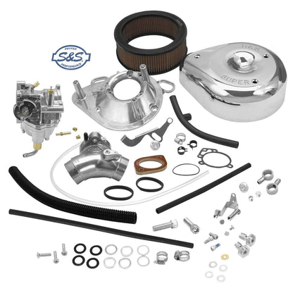 S&S Cycle Super E Carburetor Kit for  '93-99 - 80" Big-Twin 11-0419_111830