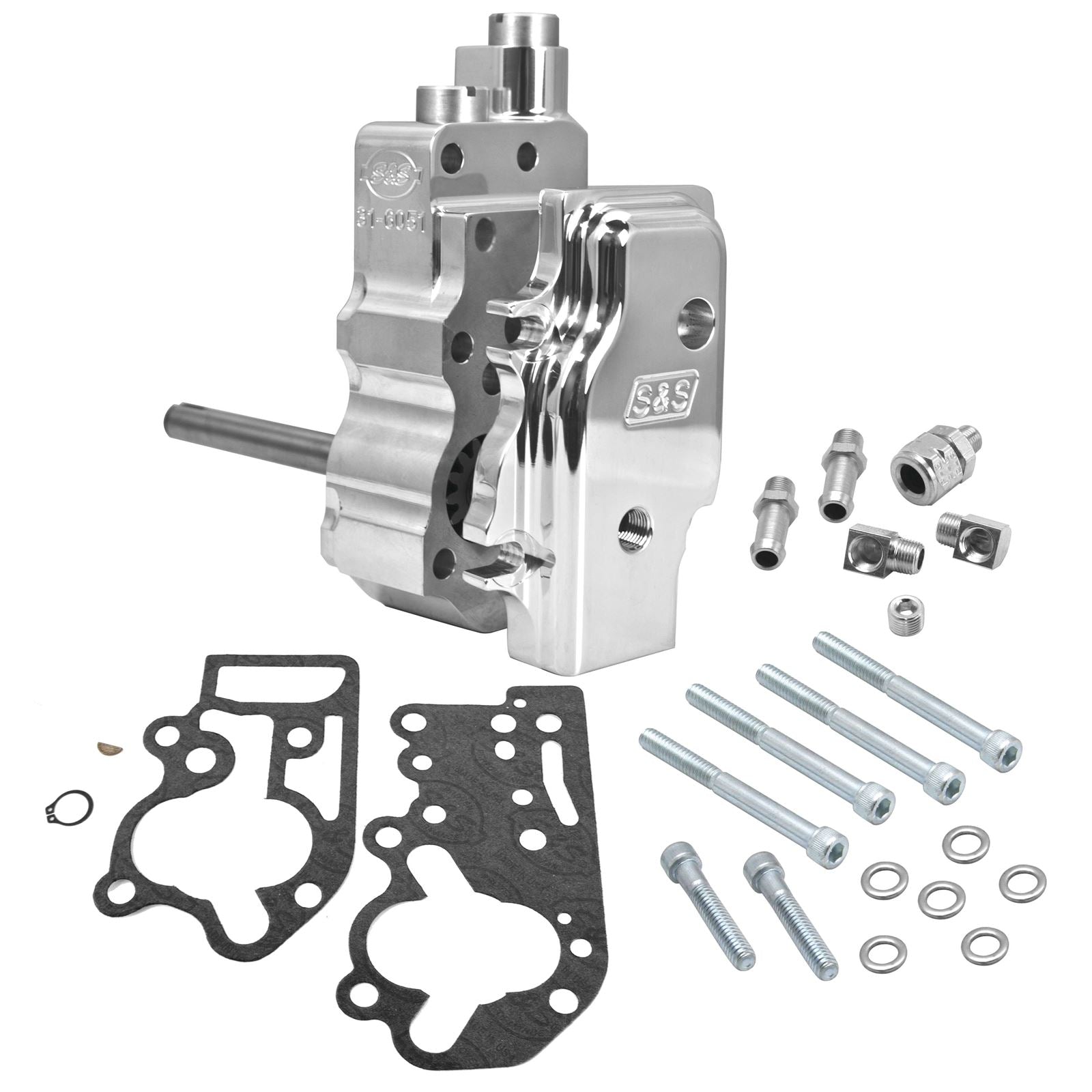 S&S Cycle Billet Oil Pump 31-6206_111837