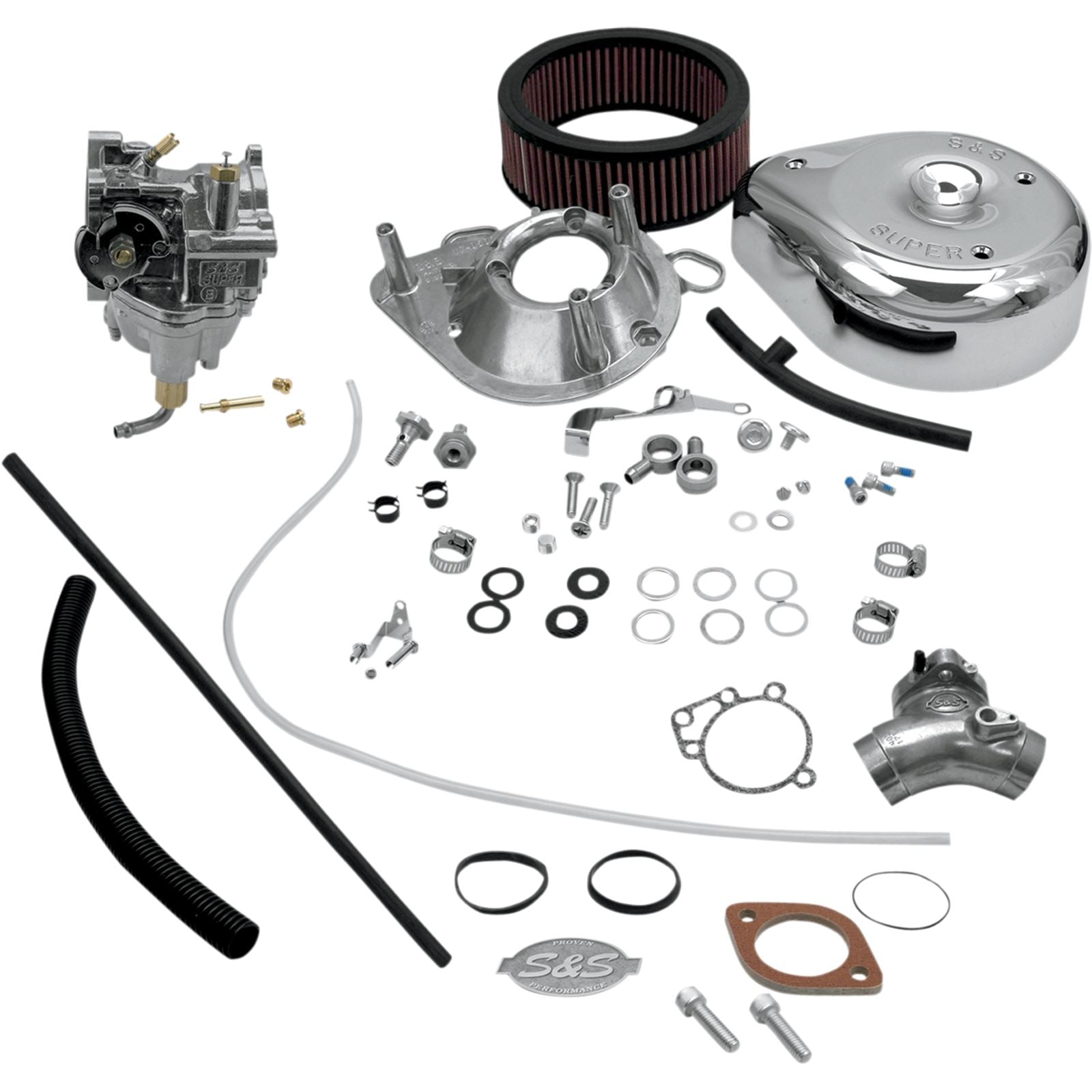 S&S Cycle Super E Carburetor Kit '99-05 Twin Cam 11-0450_470250