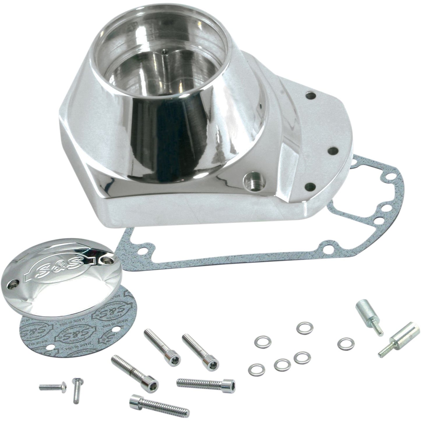 S&S Cycle Cam Cover Chrome - '73-92 Big Twin 106-4211_469603
