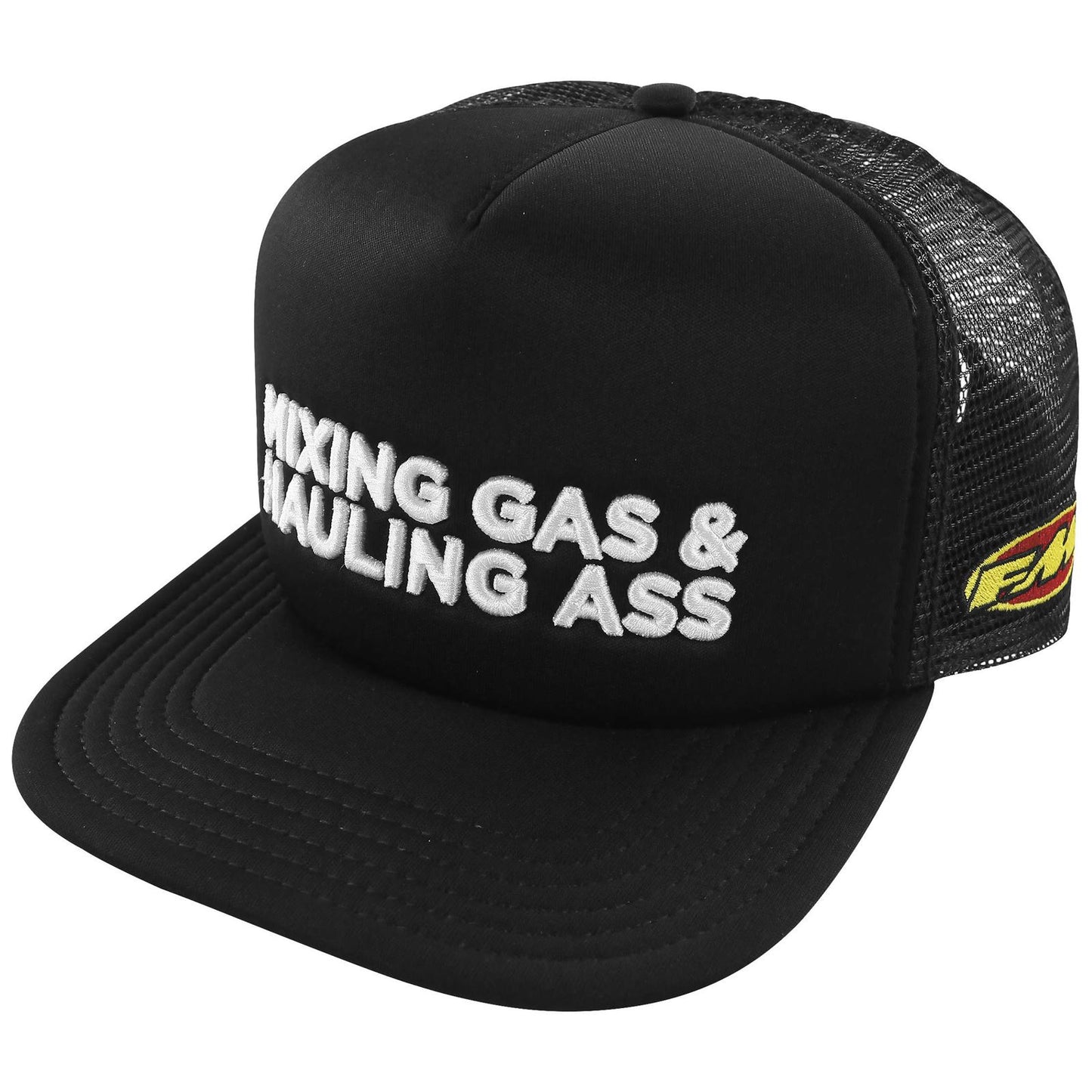 FMF Racing GASS Hat - Black - One Size Fits All FA7196903-BLK_112592