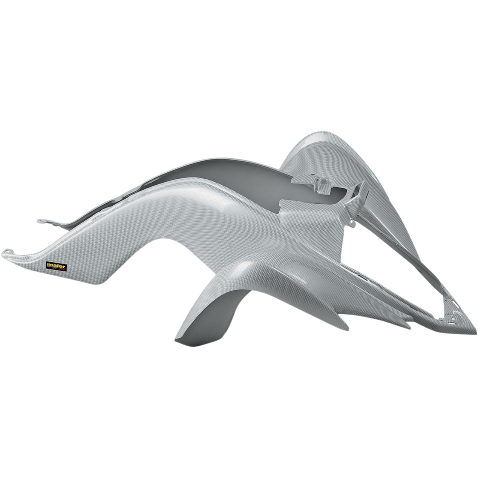 Maier Front Fender for Yamaha Raptor 700R - White Carbon Fiber-Look 19001-31_424090