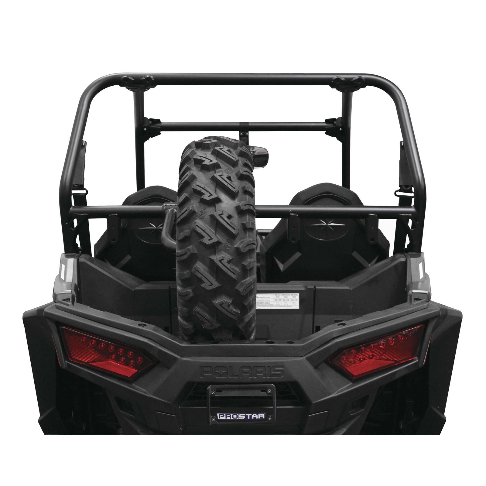 DragonFire Racing Bed Mount Spare Tire Carrier - Black 01-1915_113422