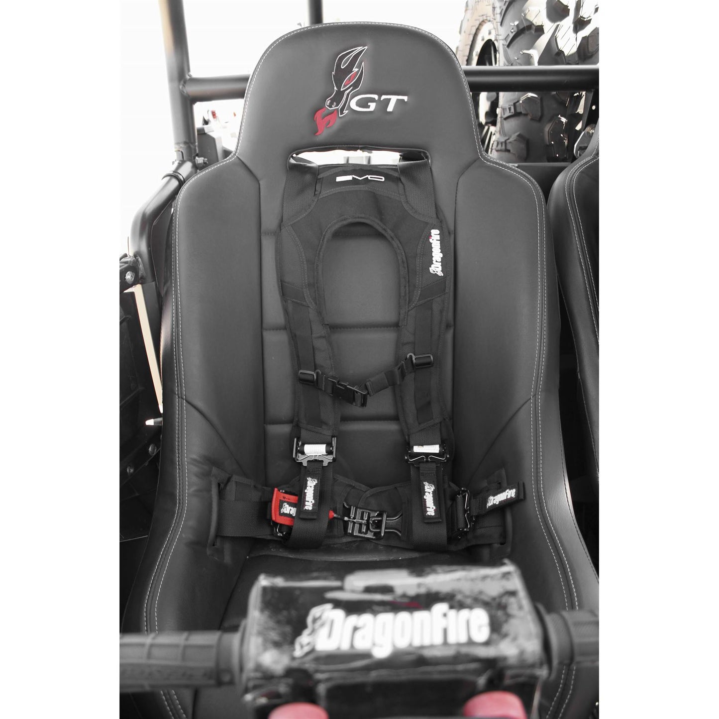 DragonFire Racing EVO Harness Body Contoured - Black 14-0040_113479