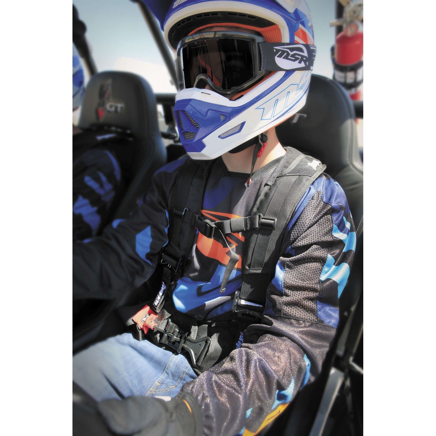 DragonFire Racing EVO Harness Body Contoured - Black 14-0040_113480