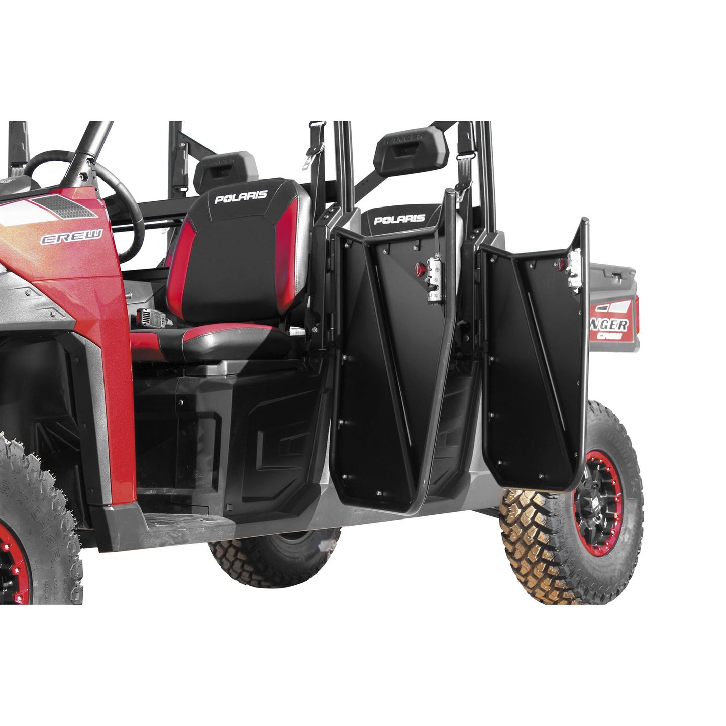 DragonFire Racing UTV Door Kit - Black for Polaris 07-1950_113578