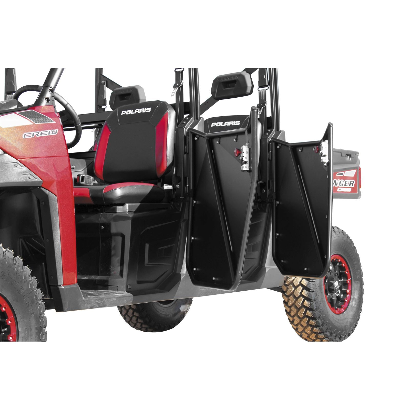 DragonFire Racing UTV Door Kit - Black for Polaris 07-1950_113578