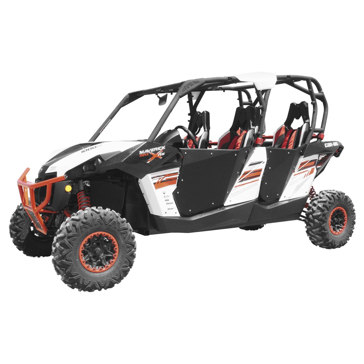 DragonFire Racing UTV Door Kit - Black - Can-Am 07-2001_113621