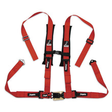 DragonFire Racing Harness Restraints Red H-Style - 4-Point - 2" Buckle 14-0026_113658