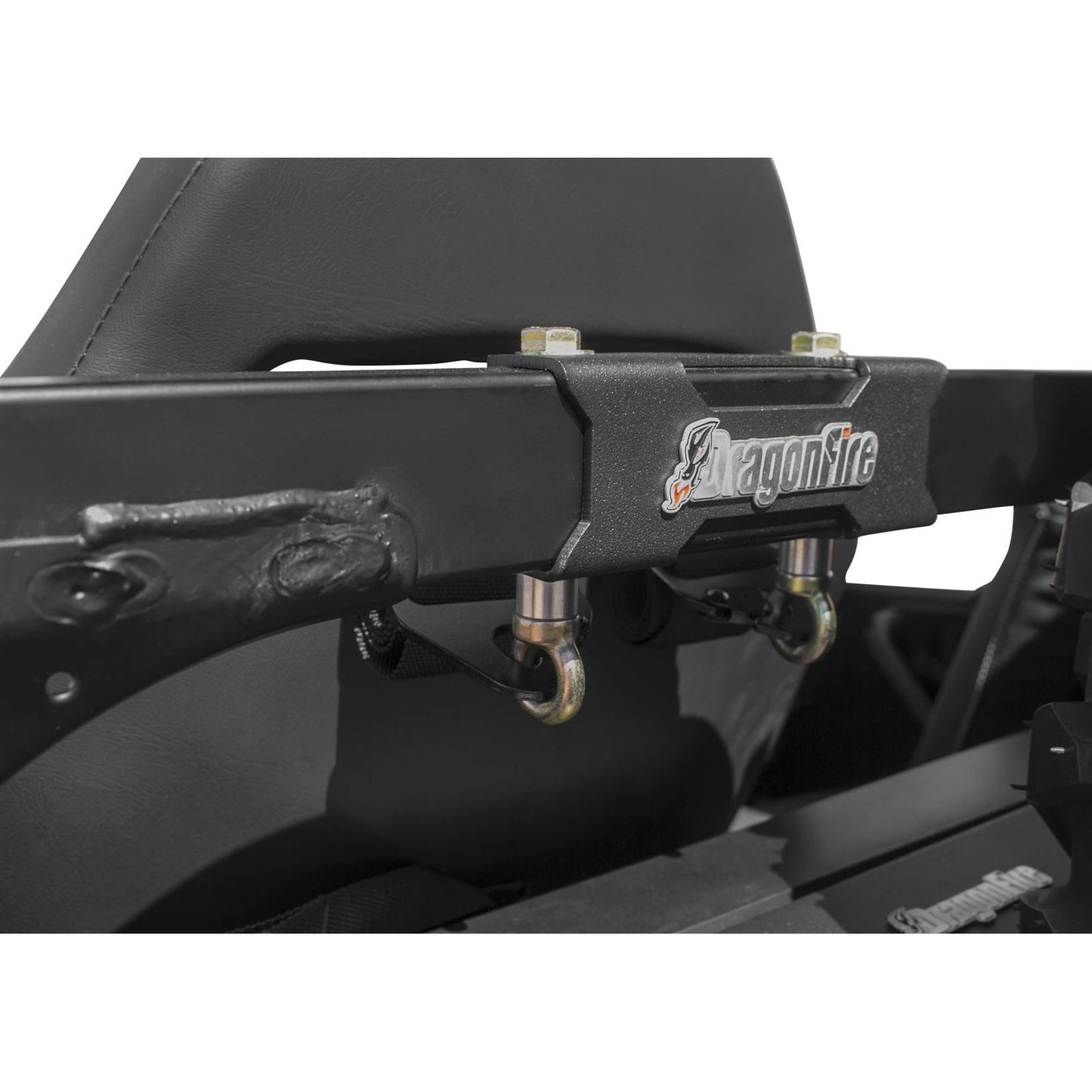 DragonFire Racing Harness Anchor - Black - Bolt-On for Polaris [MPN: 14-1104]_113700