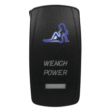 DragonFire Racing Laser-Etched Dual LED Switches Wench Power - Blue 04-0078_113726