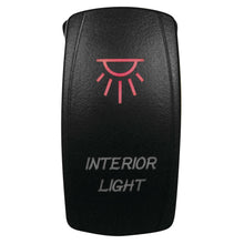 DragonFire Racing Laser-Etched Dual LED Switches Interior light on/off - Red 04-0055_113729