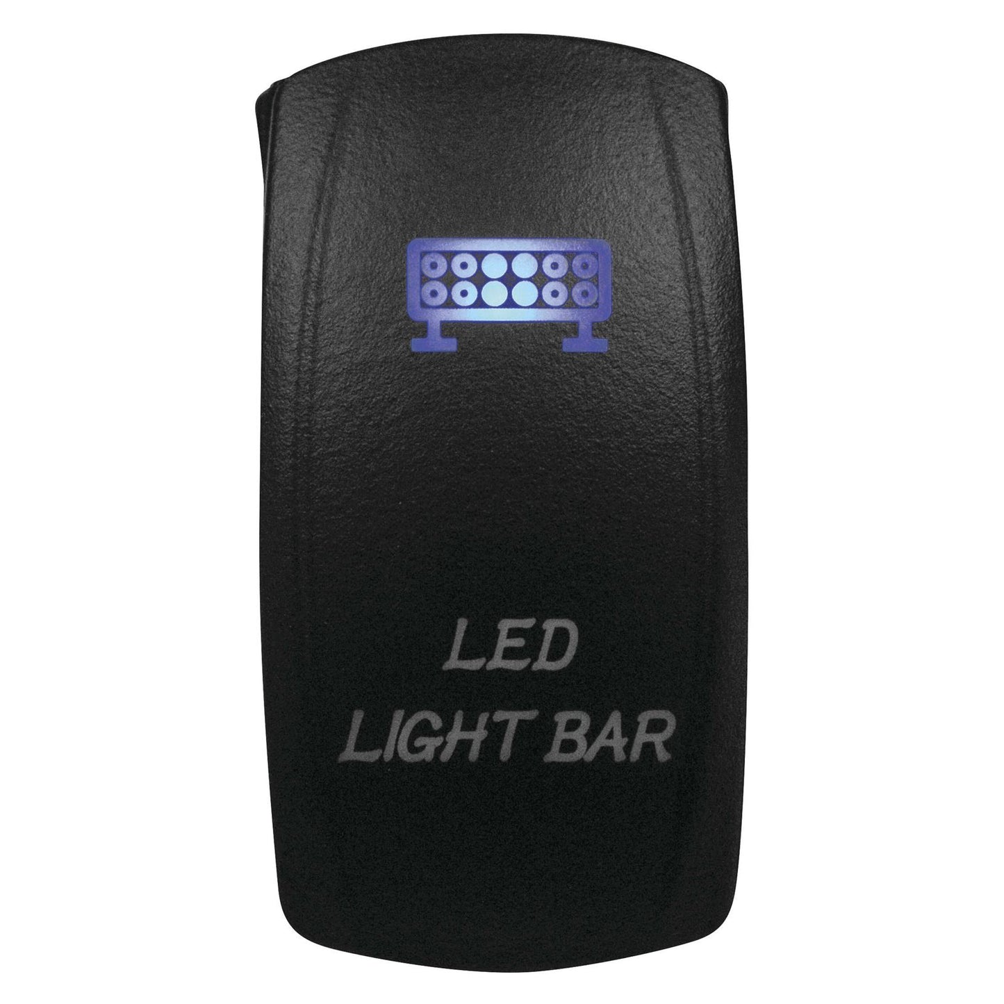 DragonFire Racing Laser-Etched Dual LED Switches LED light bar on/off - Blue 04-0062_113734