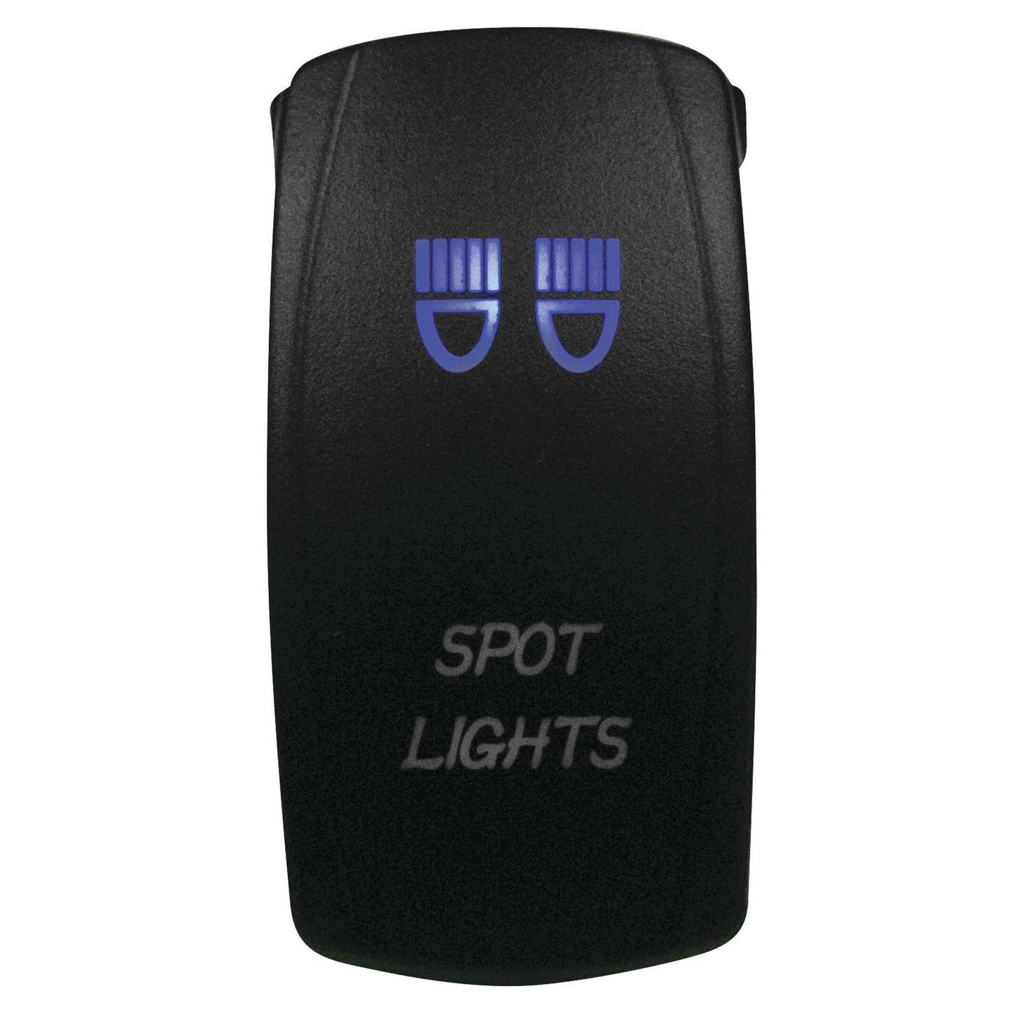 DragonFire Racing Laser-Etched Dual LED Switches Spotlight on/off, Blue 04-0064_113736