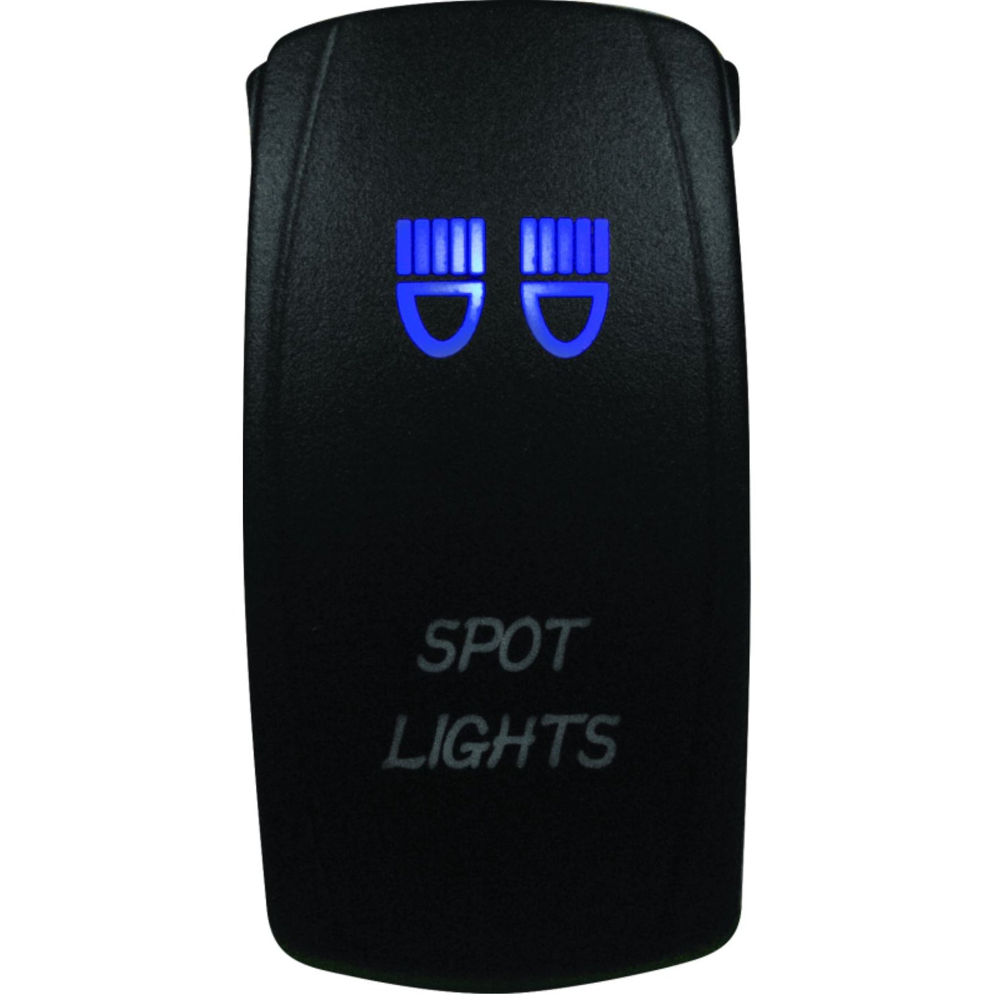 DragonFire Racing Laser-Etched Dual LED Switches Spotlight on/off, Blue 04-0064_1513695