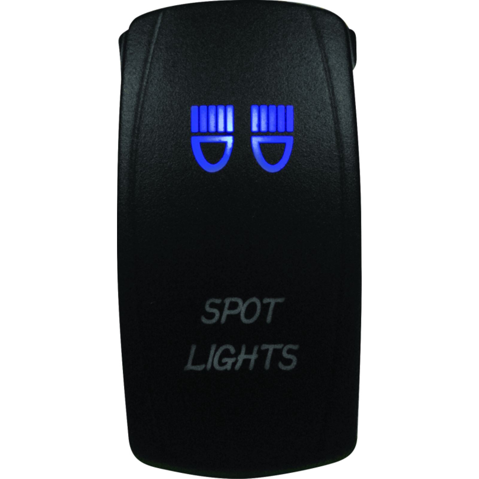 DragonFire Racing Laser-Etched Dual LED Switches Spotlight on/off, Blue 04-0064_1513695