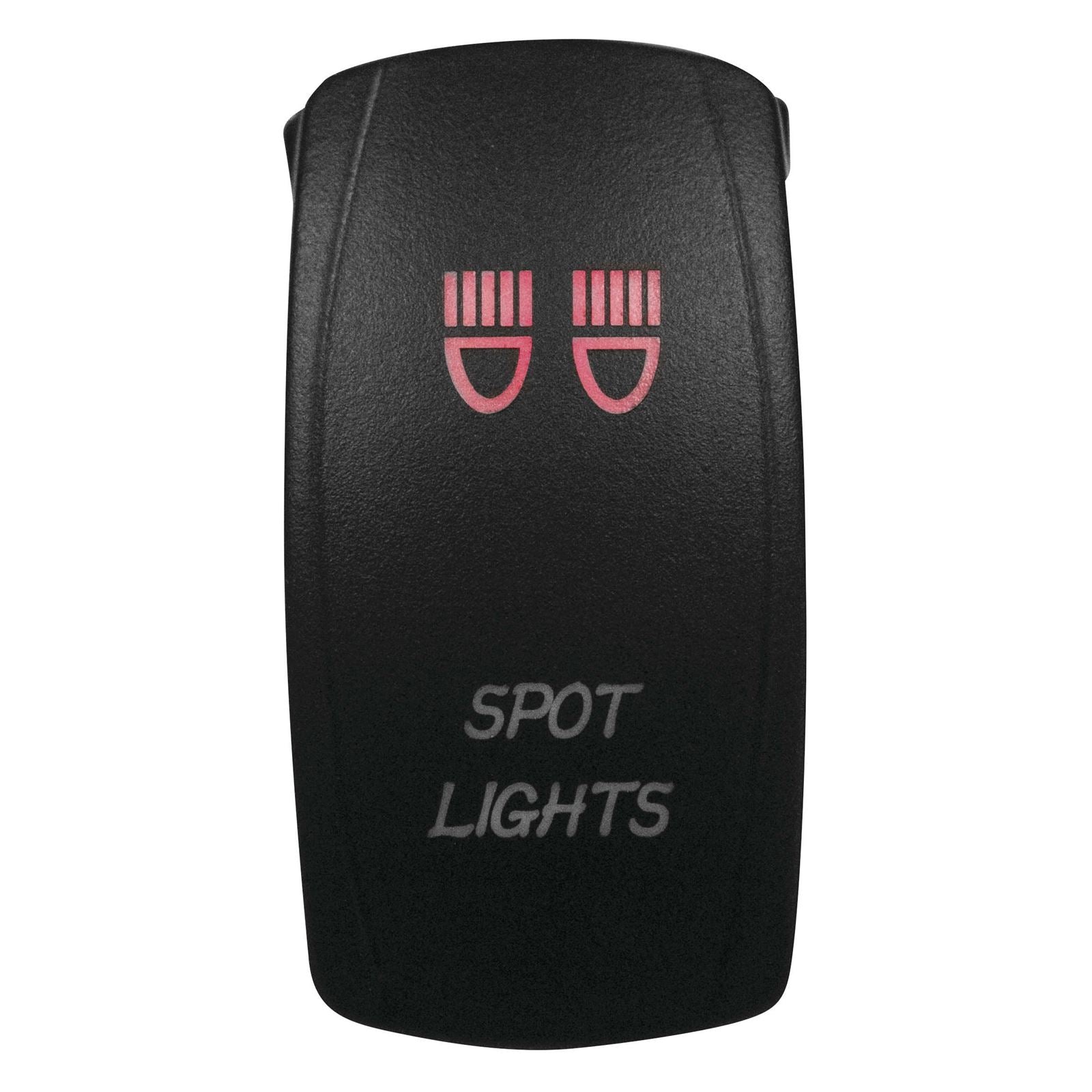 DragonFire Racing Laser-Etched Dual LED Switches Spotlight on/off - Red 04-0065_113737