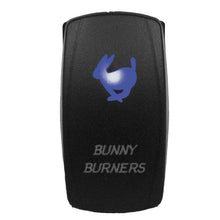 DragonFire Racing Laser-Etched Dual LED Switches Bunny Burner on/off - Blue 04-0068_113740