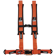 DragonFire Racing Harness Restraints Orange H Style - 4-Point - 2" Buckle 14-0029_113758