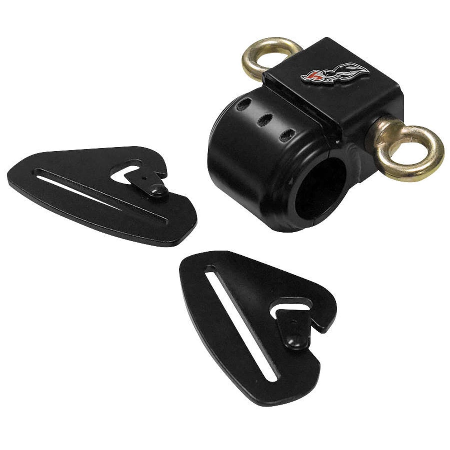 DragonFire Racing Harness Anchor Kits Black - 1.25" 14-0001_113773