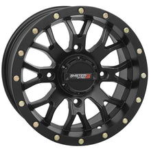 System 3 ST-3 Simulated Beadlock Wheel - 15x7, 4/137, 5+2, Matte Black 15S3-1137_512061