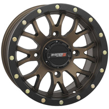 System 3 ST-3 Simulated Beadlock Wheel - 20x6.5, 4/137, 4+2.5, Bronze 20S3-1237_512069