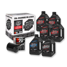 Maxima V-Twin Oil Change Kit Synthetic with Black Filter, Twin Cam 90-119016B_677599
