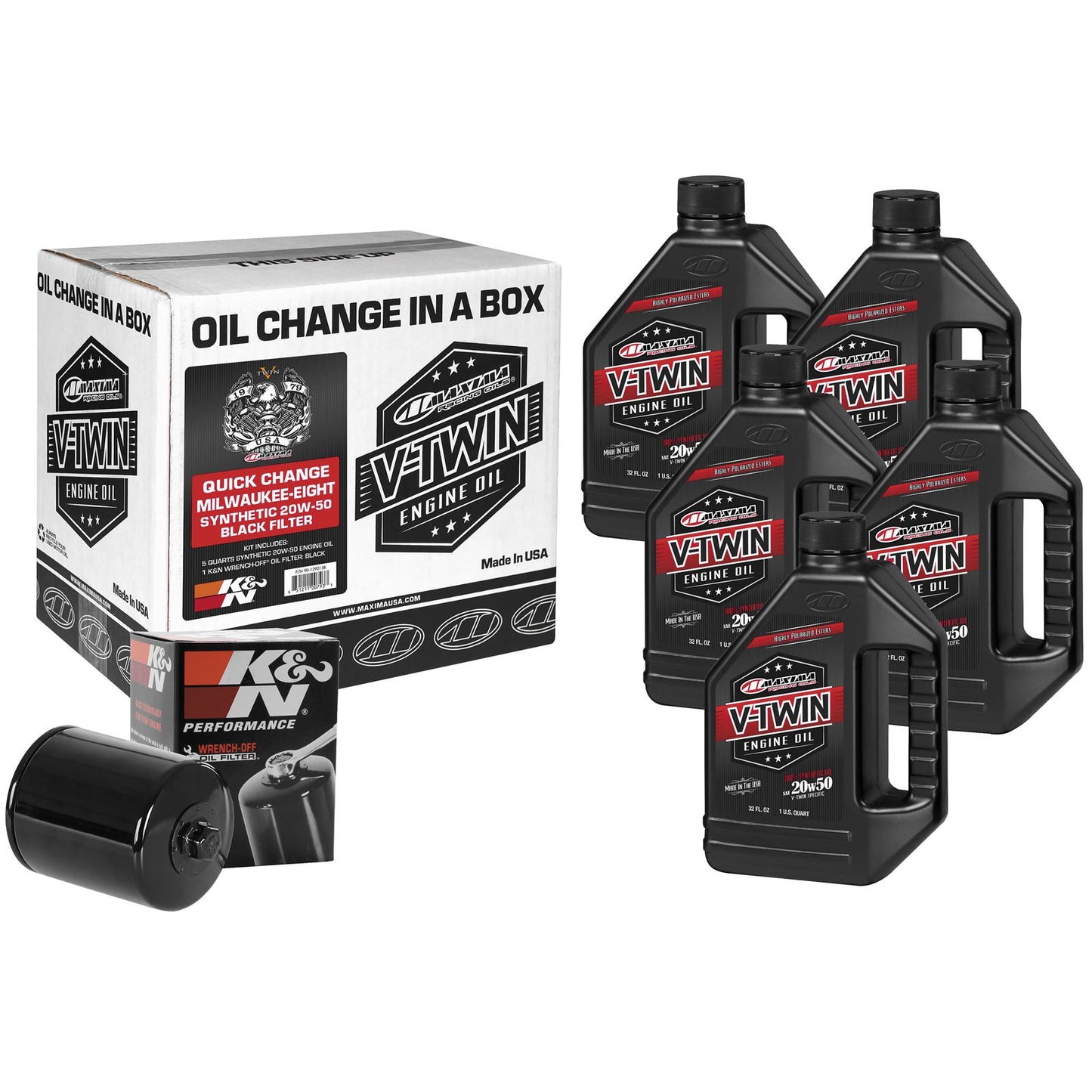 Milwaukee 8 V-Twin Quick Change Kit - Black_114469