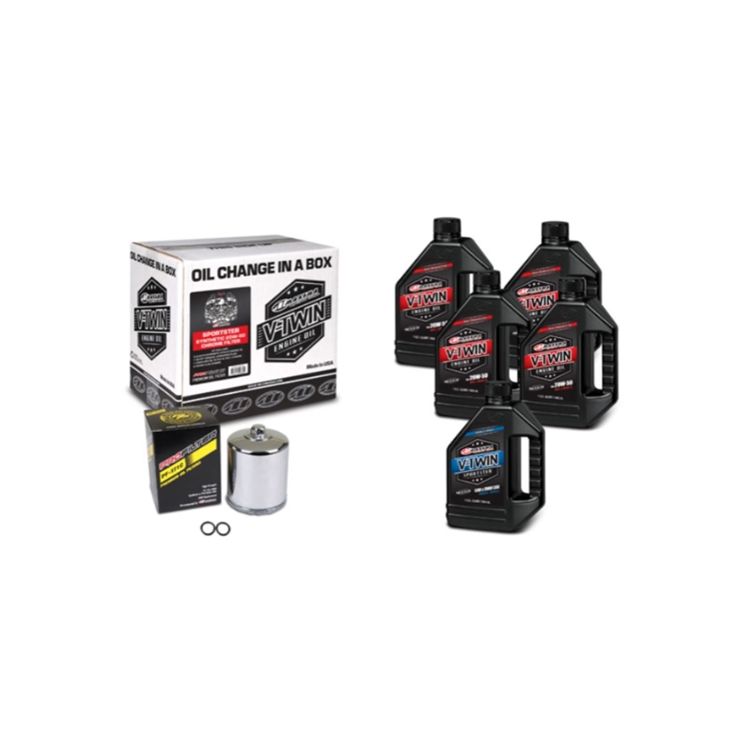 Milwaukee 8 V-Twin Quick Change Kit - Chrome 20W-50_677560