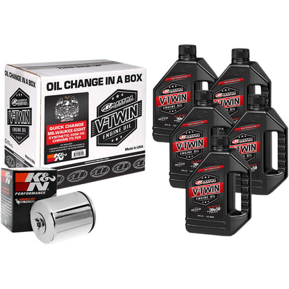 Milwaukee 8 V-Twin Quick Change Kit - Chrome 20W-50_424753