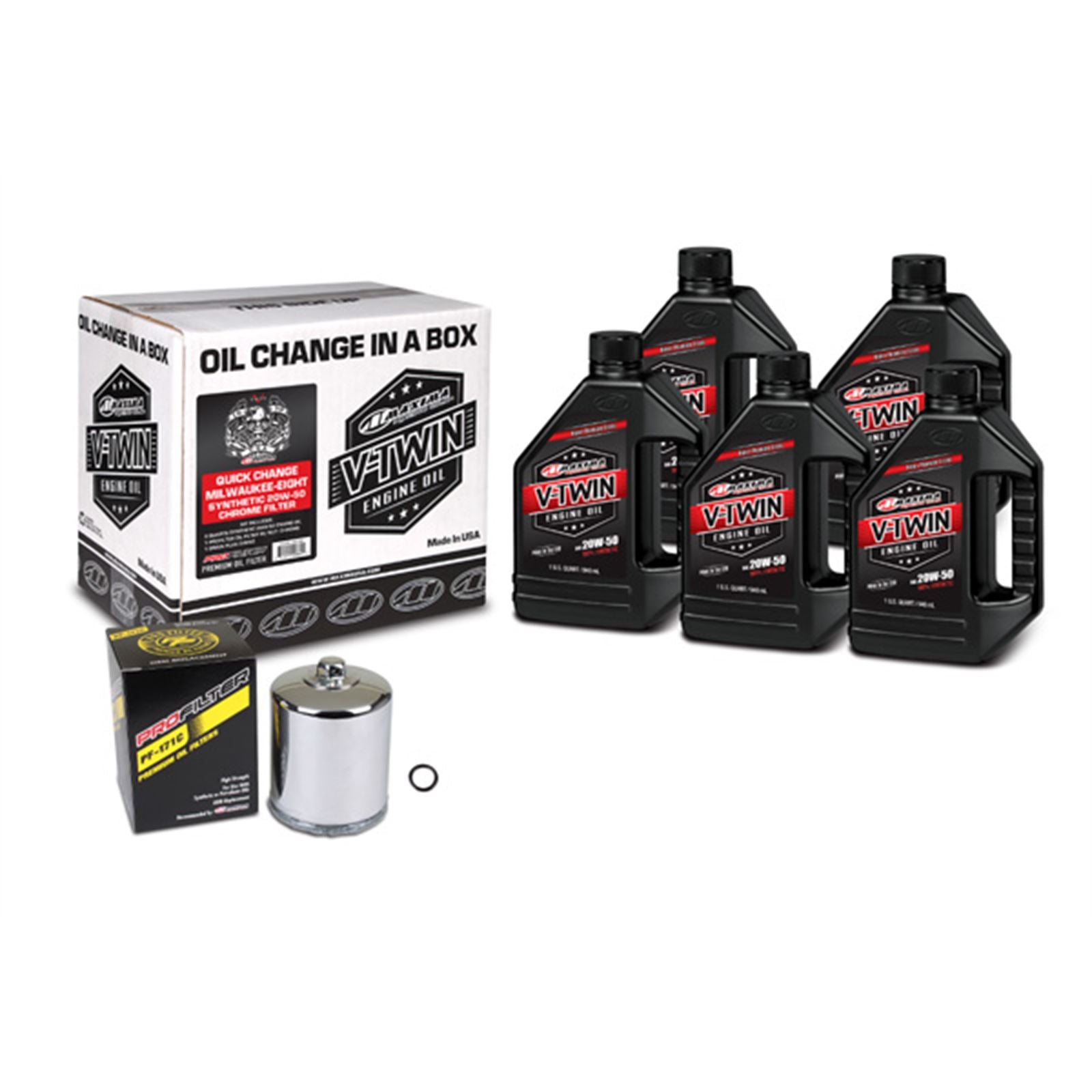 Milwaukee 8 V-Twin Quick Change Kit - Chrome 20W-50_561464
