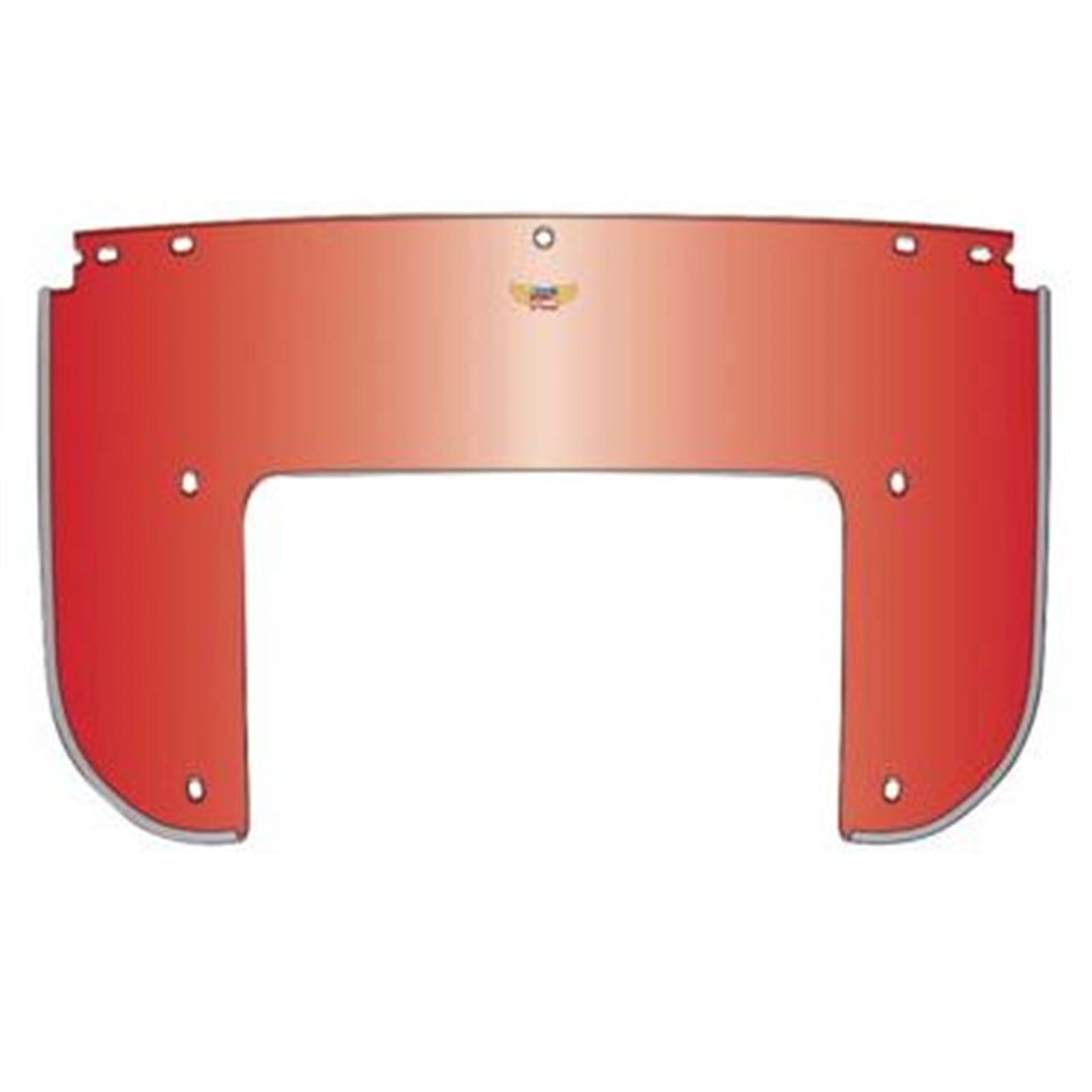 National Cycle Replacement Lower Windows for Heavy Duty Windshields Red 22001_643415
