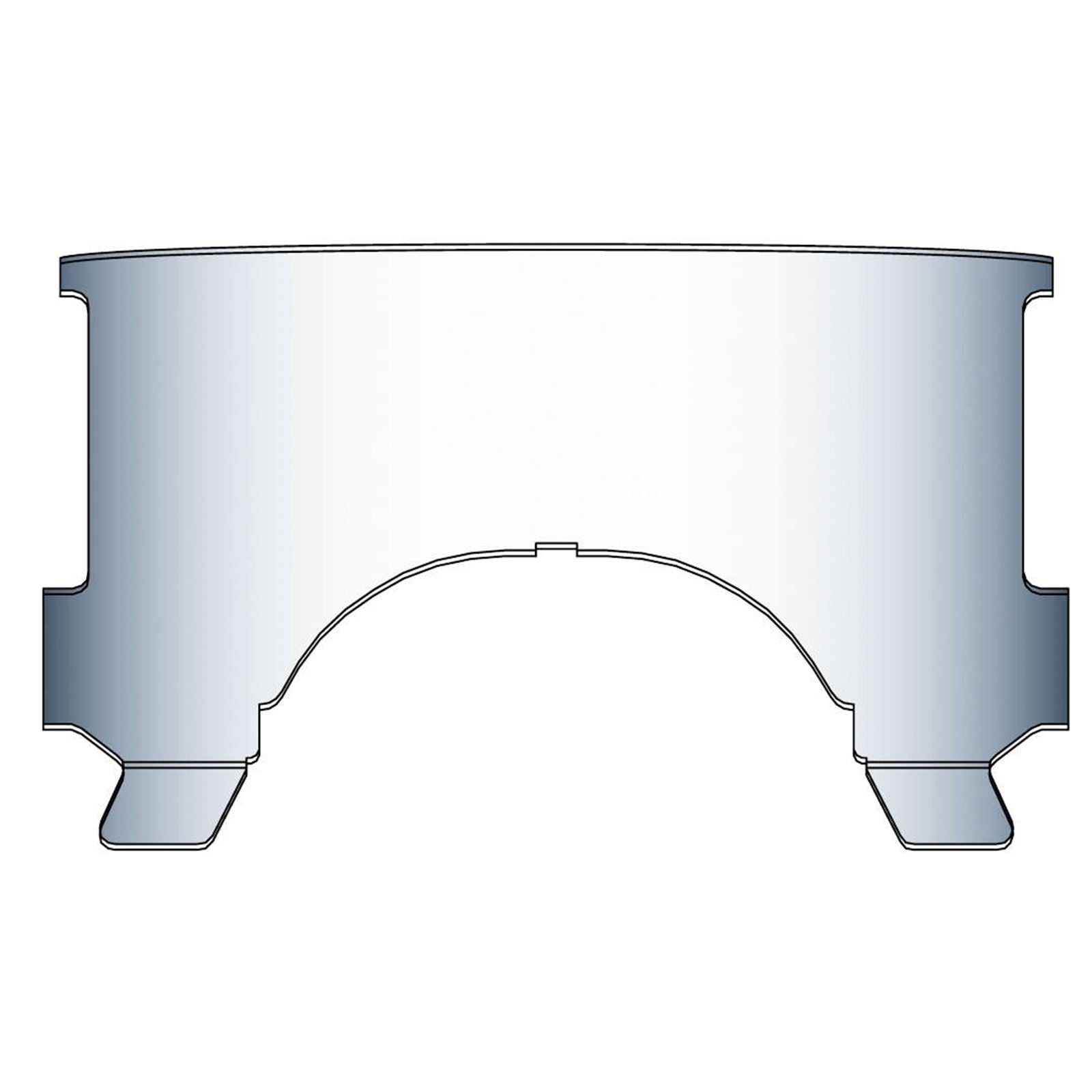 National Cycle Replacement Lower Windows for Heavy Duty Windshields [MPN: 23010]_114892