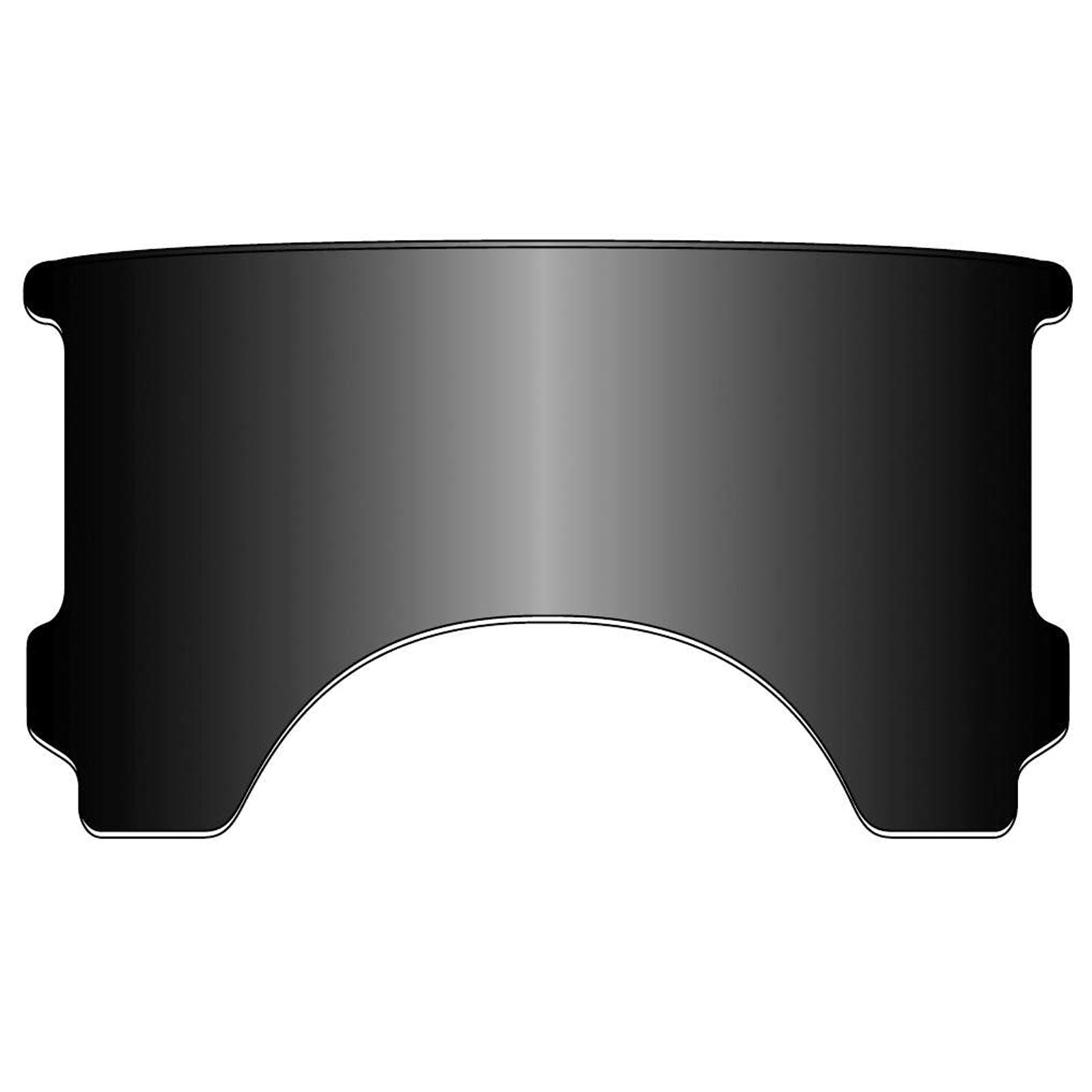 National Cycle Replacement Lower Windows for Heavy Duty Windshields Black 23033_114895