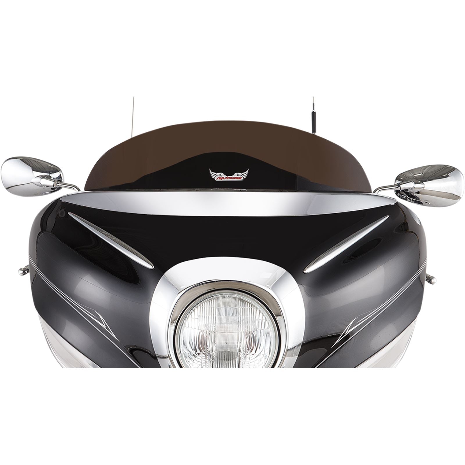 Slipstreamer Windshield - 6" - Dark Smoke - Star Venture S-142-6DS_474706