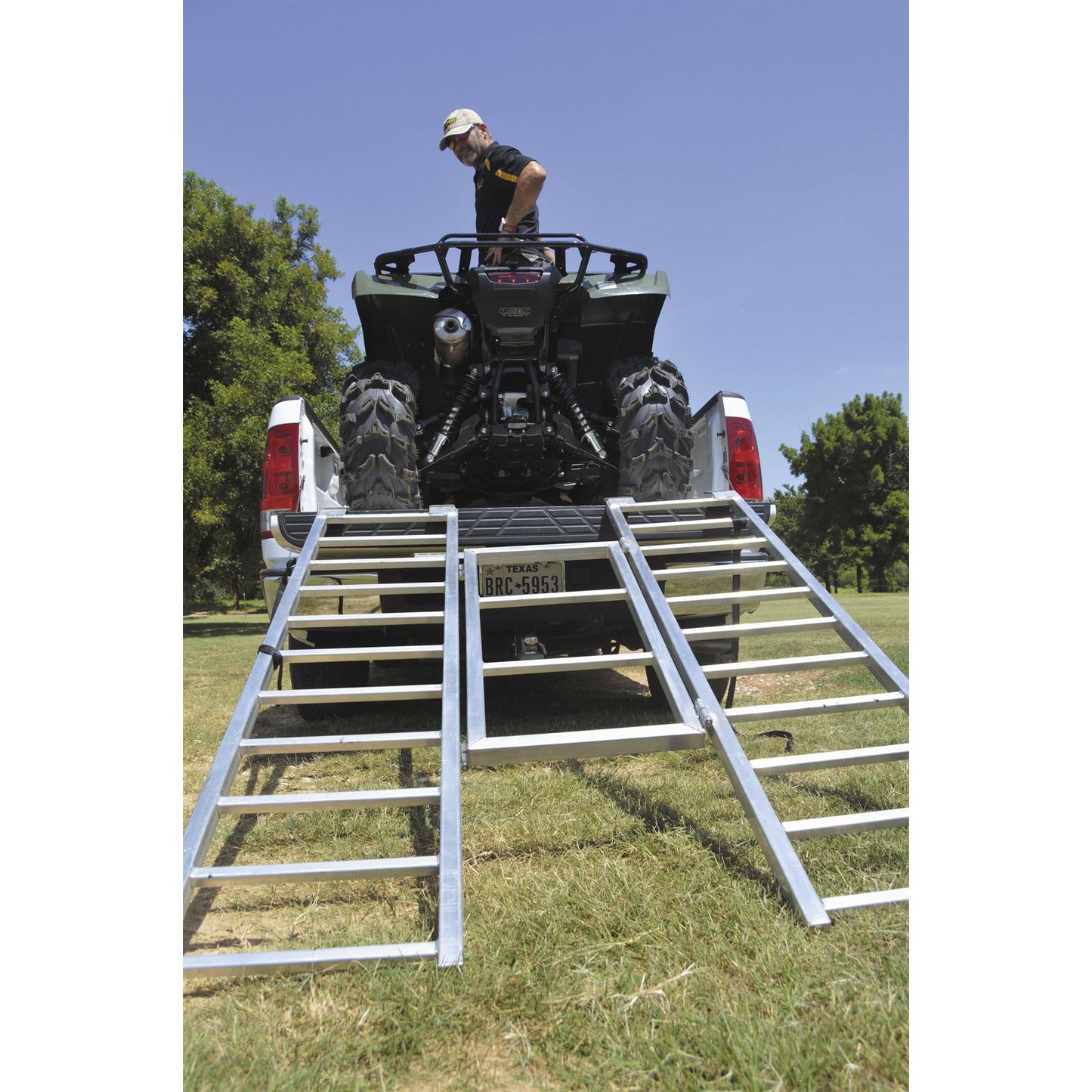 QuadBoss ATV Tri-Fold Ramp - 50''x71'' 3779_115059