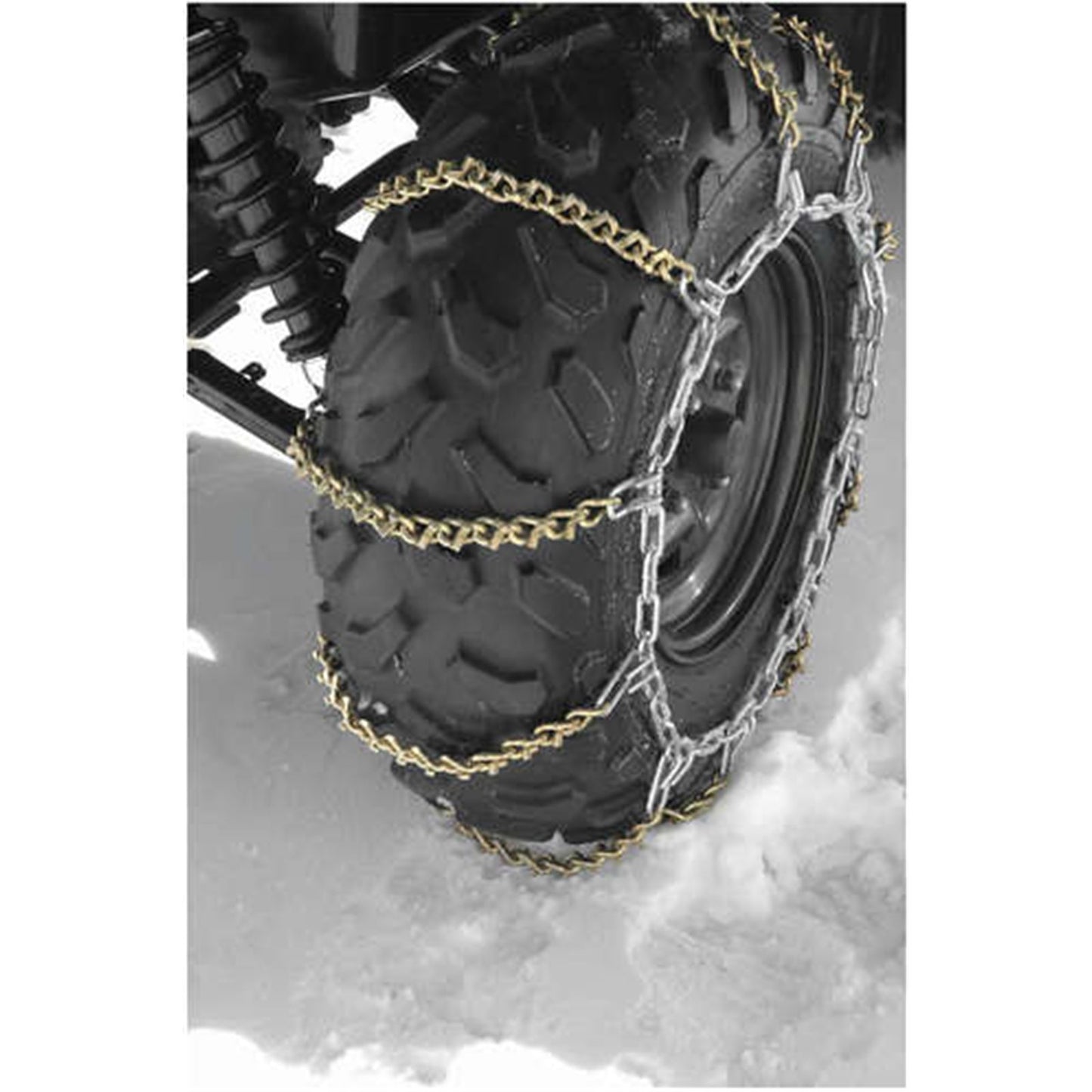 QuadBoss Tire Chain - 8 V-Bars per row - Small ATV-S_986201