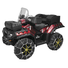 QuadBoss Tire Chain - 9 V-Bars per row - Medium ATV-M_990580